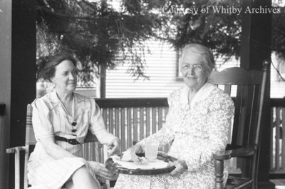 Ethel McMillian and Mrs. Graham, August 1939