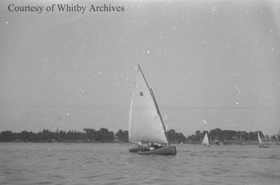 Sailboats on Lake Ontario, c.1937