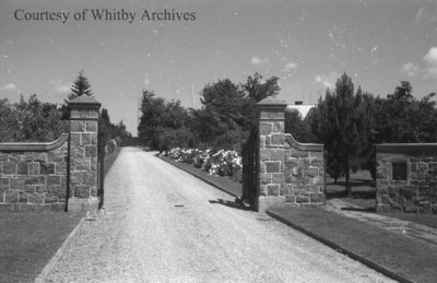 Front Gates of Stonehaven, June 1939