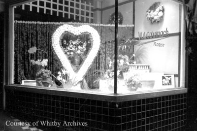 W.A. Cormack Valentine Display Window, February 1940