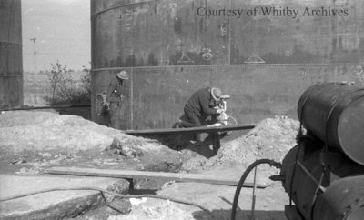 Argo Petroleum Tanks, October 19, 1938