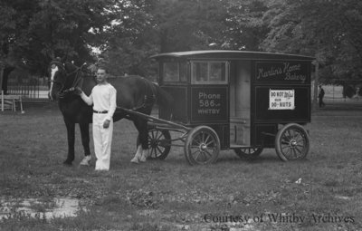 Martin's Home Bakery Wagon, August 4, 1939