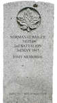 Gravestone for Norman G. Bailey