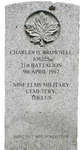 Gravestone for Charles H. Brownell