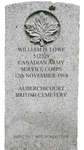 Gravestone for William H. Lowe