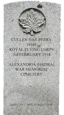 Gravestone for Cullen Hay Perry