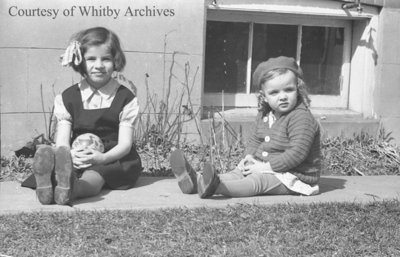 Marion Rowe and Helen Maguire, March 22, 1938