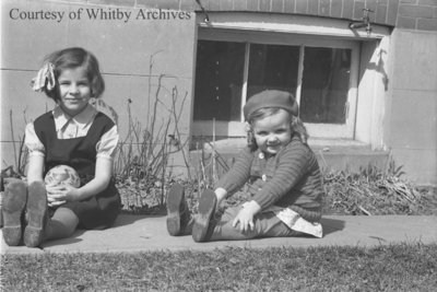 Marion Rowe and Helen Maguire, March 22, 1938