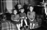 Unidentified Woman and the Adams Children c.1945