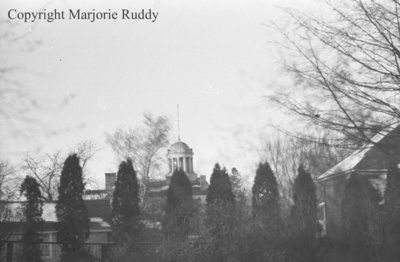 Ontario County Courthouse Dome, January 1938