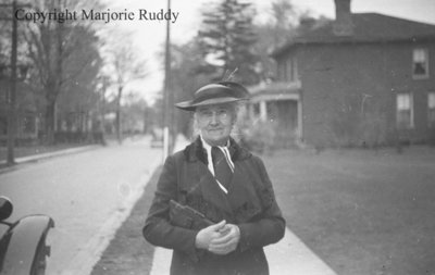 Mary Rowe at the Whitby Festival, May 10, 1938