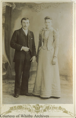 Joshua Crawforth Smith & Emma Stirtevant, December 7, 1892