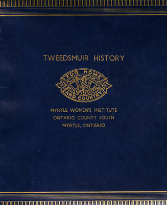 Myrtle Women's Institute Tweedsmuir History, 1985