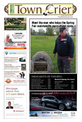 Brooklin Town Crier, 26 May 2017