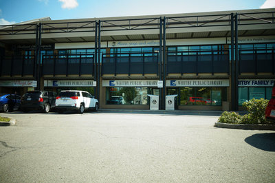 Whitby Public Library--Rossland branch exterior