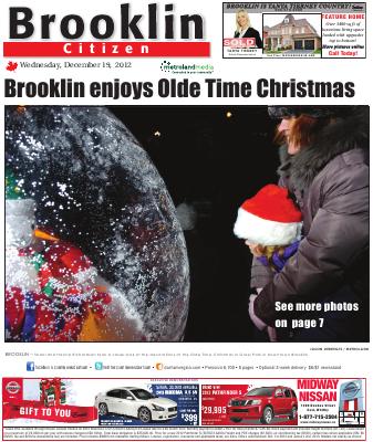 Brooklin Citizen (Brooklin, ON), 19 Dec 2012