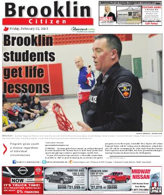 Brooklin Citizen (Brooklin, ON), 22 Feb 2013