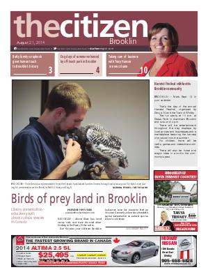 Brooklin Citizen (Brooklin, ON), 21 Aug 2014