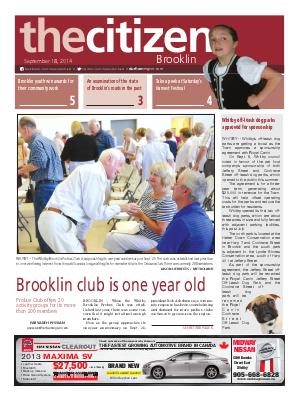 Brooklin Citizen (Brooklin, ON), 18 Sep 2014