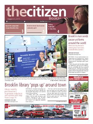 Brooklin Citizen (Brooklin, ON), 20 Aug 2015