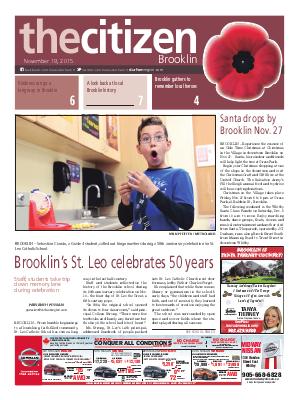 Brooklin Citizen (Brooklin, ON), 19 Nov 2015