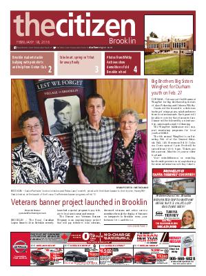 Brooklin Citizen (Brooklin, ON), 18 Feb 2016