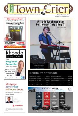 Brooklin Town Crier, 3 Aug 2018