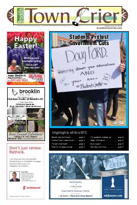 Brooklin Town Crier, 12 Apr 2019