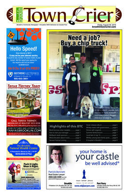 Brooklin Town Crier, 30 Aug 2019