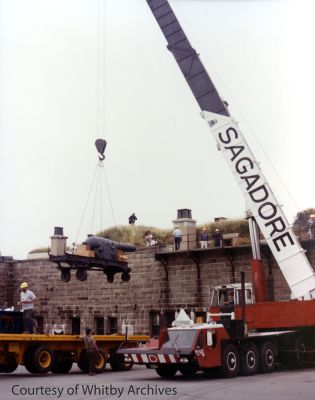 Returning the Cannons to the Halifax Citadel, July 1989