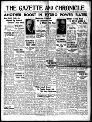 Whitby Gazette and Chronicle (1912), 6 Sep 1934