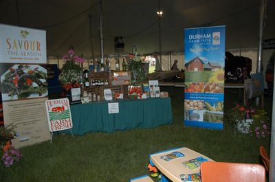 Farm Fresh Display at the Brooklin Spring Fair, June 1, 2012