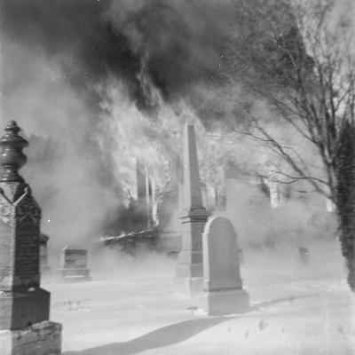 Burns Presbyterian Church and Cemetery, 1967