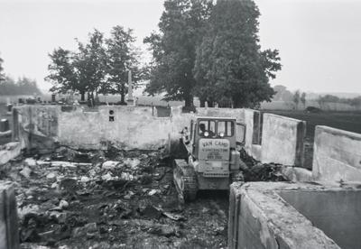 Burns Presbyterian Church Ruins, 1967