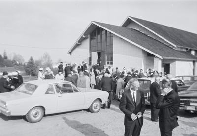 Official Opening of the New Burns Presbyterian Church, 1968