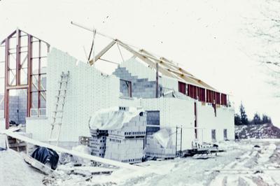 Construction of Burns Presbyterian Church, 1967/68