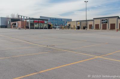 Parking Lot at Whitby's Landmark Plaza