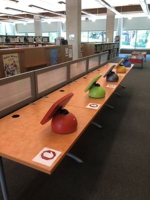 Children's Tablets at Whitby Central Library, 2020