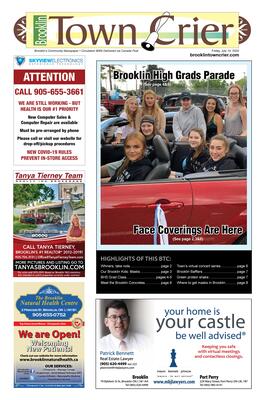 Brooklin Town Crier, 10 Jul 2020