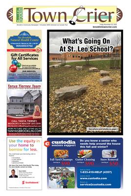 Brooklin Town Crier, 20 Nov 2020