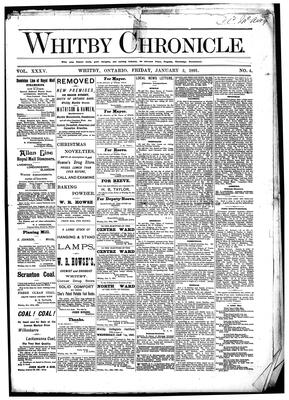 Whitby Chronicle, 2 Jan 1891