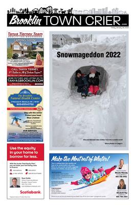 Brooklin Town Crier, 28 Jan 2022