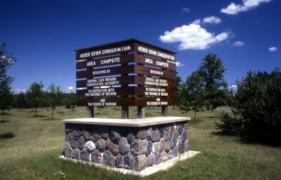 Heber Down Sign