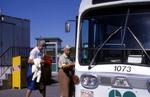 Patrons boarding GO Transit Bus