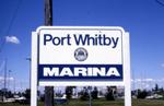 Port Whitby Marina Sign