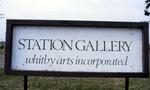 Station Gallery Sign