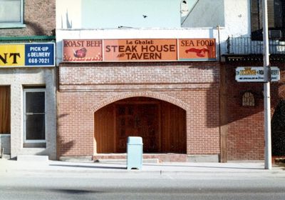 Restaurant at 116 Dundas Street W.