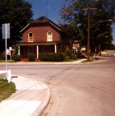 House at corner of Colborne and Green streets