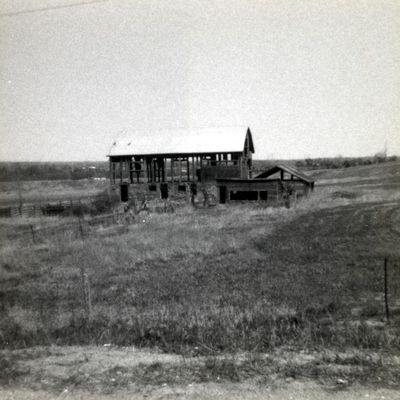 Barn on South side of Highway 2 between Ajax and Pickering