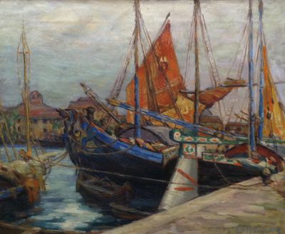 'Venetian Shipping', ca.1917